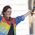 LGBTQ celebrities and lawmakers came out in support of Kamala Harris